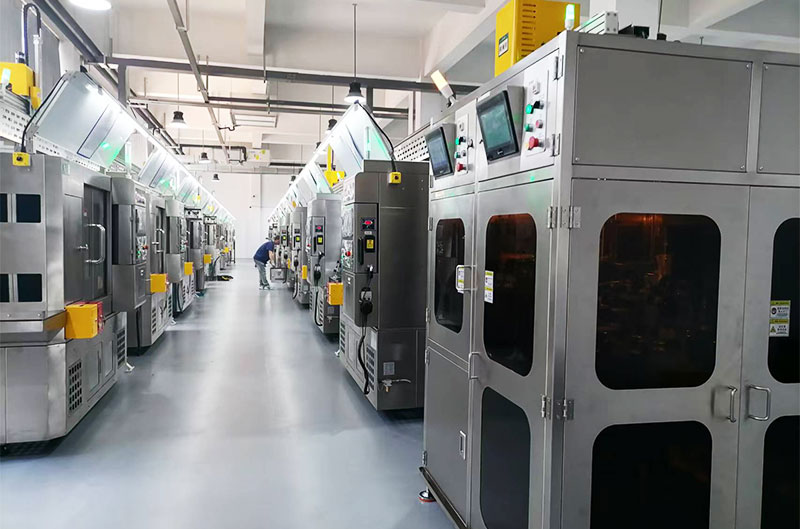 Nowa linia automatycznego przetwarzania, w celu poprawy poziomu inteligentnego produkcji